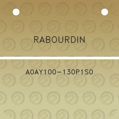 rabourdin-a0ay100-130p1s0