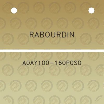 rabourdin-a0ay100-160p0s0