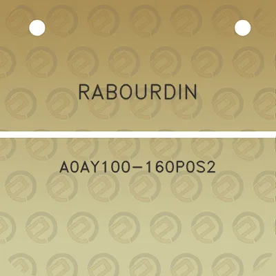 rabourdin-a0ay100-160p0s2