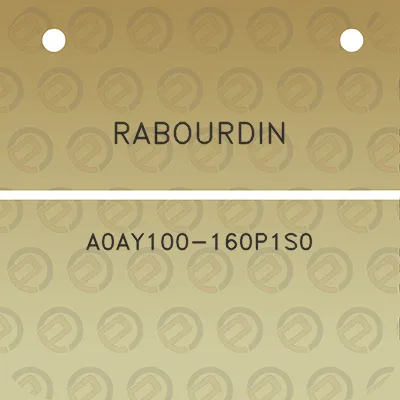 rabourdin-a0ay100-160p1s0