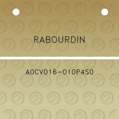 rabourdin-a0cv016-010p4s0