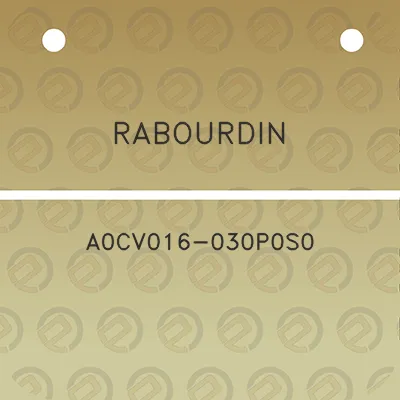 rabourdin-a0cv016-030p0s0