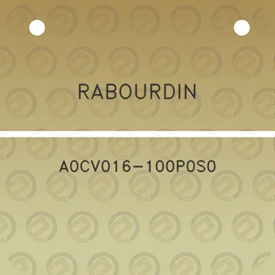 rabourdin-a0cv016-100p0s0