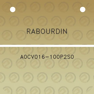 rabourdin-a0cv016-100p2s0