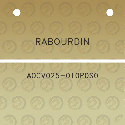 rabourdin-a0cv025-010p0s0