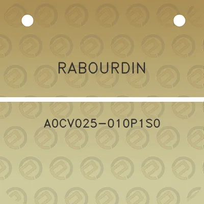 rabourdin-a0cv025-010p1s0