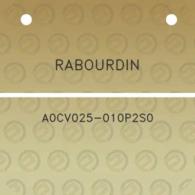 rabourdin-a0cv025-010p2s0