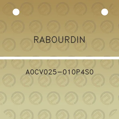 rabourdin-a0cv025-010p4s0