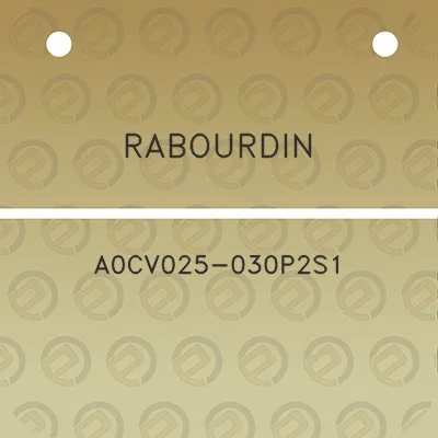 rabourdin-a0cv025-030p2s1