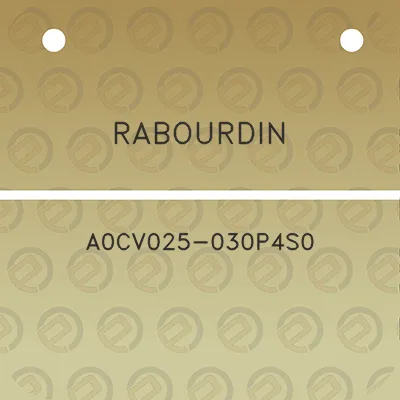 rabourdin-a0cv025-030p4s0