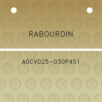 rabourdin-a0cv025-030p4s1