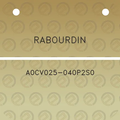 rabourdin-a0cv025-040p2s0