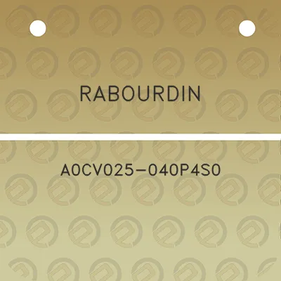 rabourdin-a0cv025-040p4s0