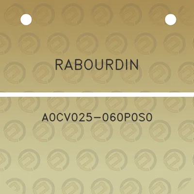 rabourdin-a0cv025-060p0s0