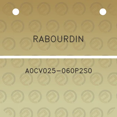 rabourdin-a0cv025-060p2s0