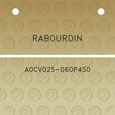 rabourdin-a0cv025-060p4s0