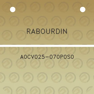 rabourdin-a0cv025-070p0s0