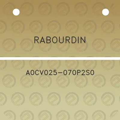 rabourdin-a0cv025-070p2s0