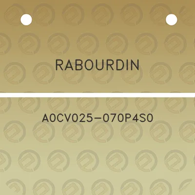 rabourdin-a0cv025-070p4s0