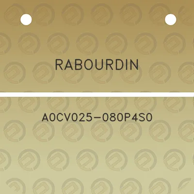 rabourdin-a0cv025-080p4s0