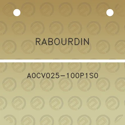 rabourdin-a0cv025-100p1s0