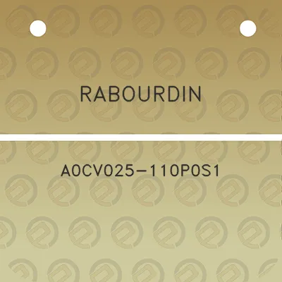 rabourdin-a0cv025-110p0s1