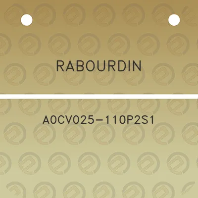 rabourdin-a0cv025-110p2s1