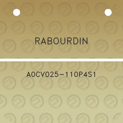 rabourdin-a0cv025-110p4s1