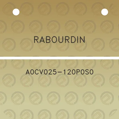 rabourdin-a0cv025-120p0s0