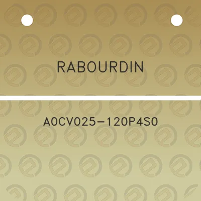 rabourdin-a0cv025-120p4s0