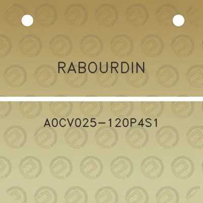 rabourdin-a0cv025-120p4s1