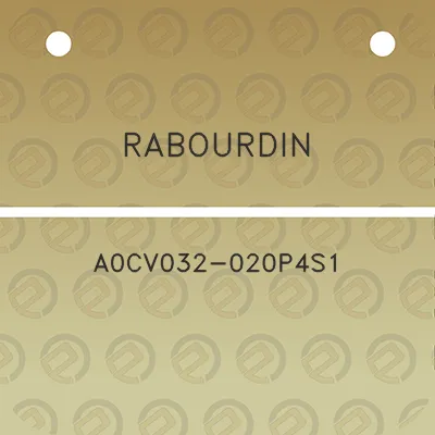 rabourdin-a0cv032-020p4s1