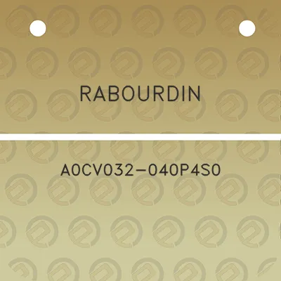 rabourdin-a0cv032-040p4s0