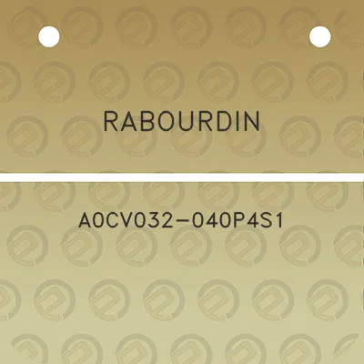 rabourdin-a0cv032-040p4s1