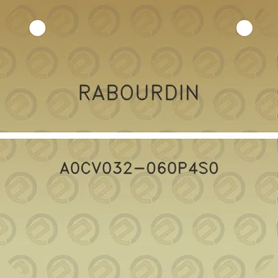 rabourdin-a0cv032-060p4s0