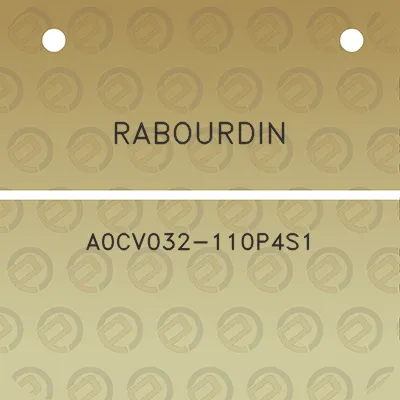 rabourdin-a0cv032-110p4s1