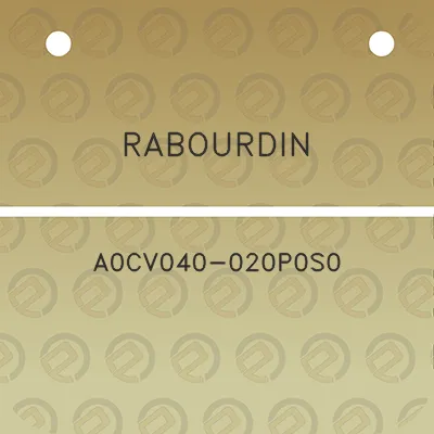 rabourdin-a0cv040-020p0s0