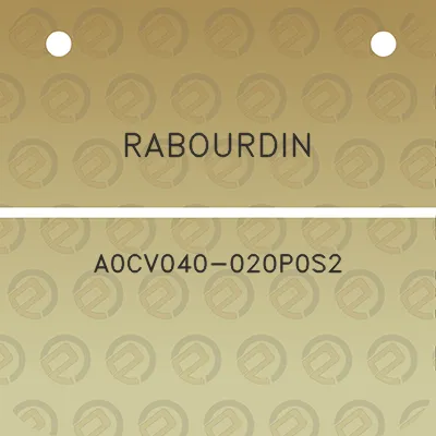 rabourdin-a0cv040-020p0s2