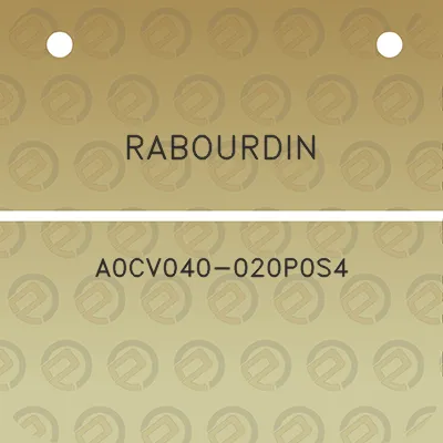 rabourdin-a0cv040-020p0s4