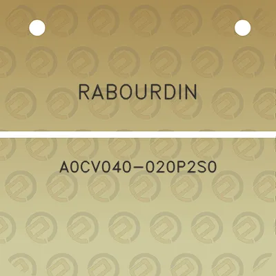 rabourdin-a0cv040-020p2s0