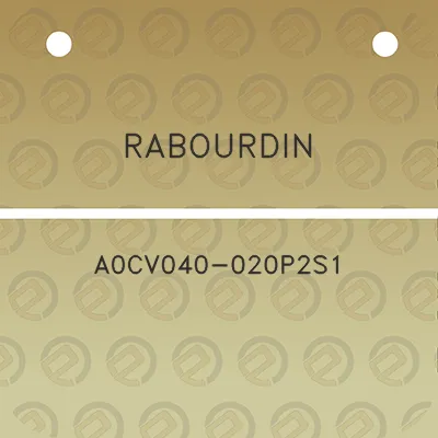 rabourdin-a0cv040-020p2s1