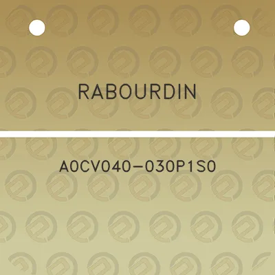 rabourdin-a0cv040-030p1s0