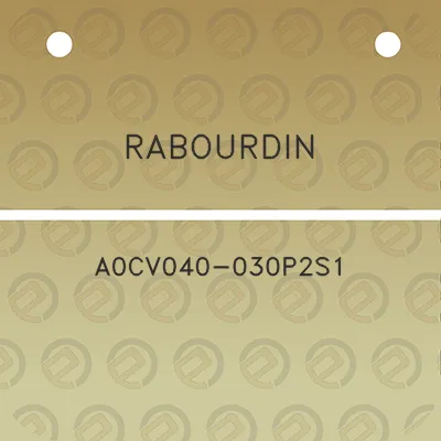 rabourdin-a0cv040-030p2s1