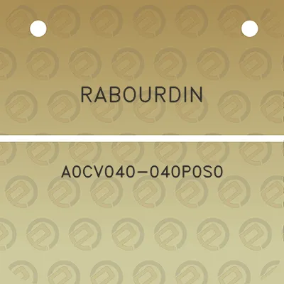 rabourdin-a0cv040-040p0s0