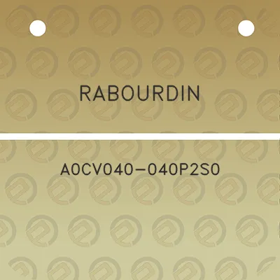 rabourdin-a0cv040-040p2s0