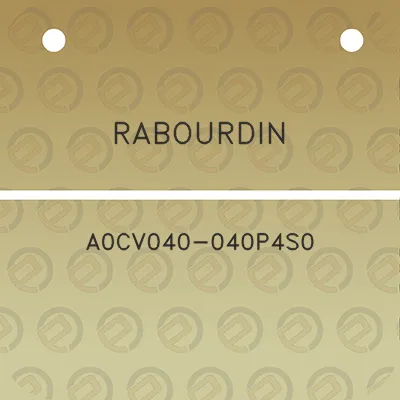 rabourdin-a0cv040-040p4s0