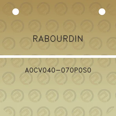 rabourdin-a0cv040-070p0s0