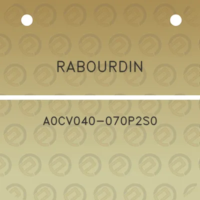 rabourdin-a0cv040-070p2s0