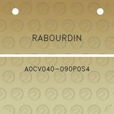 rabourdin-a0cv040-090p0s4