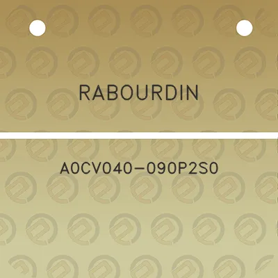 rabourdin-a0cv040-090p2s0